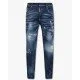 Jeans DSQUARED2, Super Twinky Medium Autumn Leaves Wash - S71LB1110S30789470 Jeans DSQUARED2, Super Twinky Medium Autumn Leaves Wash - S71LB1110S30789470