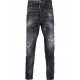 Jeans  DSQUARED2, Relax Long Crotch Jeans, Negru, S71LB1144S30357900 - S71LB1144S30357900