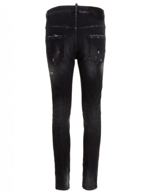 BLUGI DSQUARED2, Bumbac, Super Twinky, Black - S71LB1202S30503900 BLUGI DSQUARED2, Bumbac, Super Twinky, Black - S71LB1202S30503900