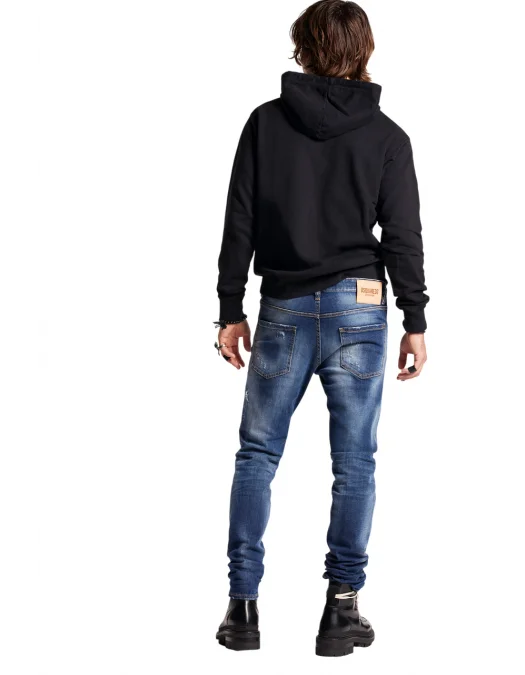 BLUGI DSQUARED2,Dark SS Fade Wash Cool Guy, Blue - S71LB1230S30685470 BLUGI DSQUARED2,Dark SS Fade Wash Cool Guy, Blue - S71LB1230S30685470