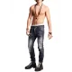 BLUGI DSQUARED2,Slash Wash Cool Guy, Black - S71LB1231S30503900 BLUGI DSQUARED2,Slash Wash Cool Guy, Black - S71LB1231S30503900
