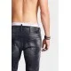 BLUGI DSQUARED2,Slash Wash Cool Guy, Black - S71LB1231S30503900 BLUGI DSQUARED2,Slash Wash Cool Guy, Black - S71LB1231S30503900