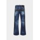 Jeans DSQUARED2, Ducati x D2 Dark Blue Wash The American Jeans - S71LB1401S30664470 Jeans DSQUARED2, Ducati x D2 Dark Blue Wash The American Jeans - S71LB1401S30664470