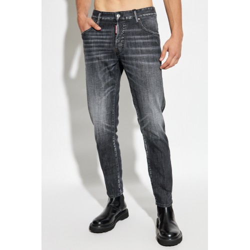 BLUGI DSQUARED2, Skater, Grey, Distressed Design BLUGI DSQUARED2, Skater, Grey, Distressed Design