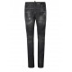 BLUGI DSQUARED2, Washed Style, Slim Fit, Black - S71LB1459S30357900