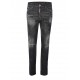 BLUGI DSQUARED2, Washed Style, Slim Fit, Black - S71LB1459S30357900