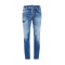 BLUGI DSQUARED2, Cotton Stretch Denim, Skater, Blue