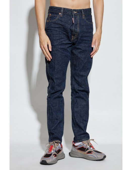 JEANS DSQUARED2, Navy blue, Cool Guy Fit, Bleumarin - S71LB1636S30485470