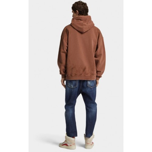 JEANS DSQUARED2, Be cool, Be nice Wash Dan's Big brother Jeans, Bleumarin