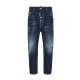 JEANS DSQUARED2, Be cool, Be nice Wash Dan's Big brother Jeans, Bleumarin - S71LB1637D30011470