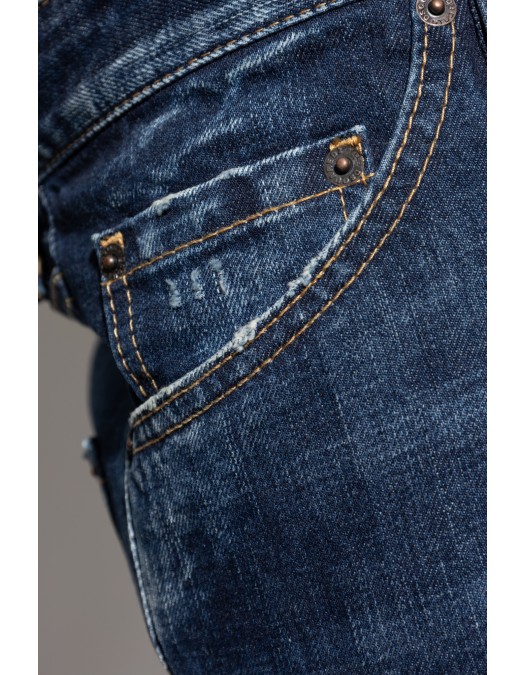 JEANS DSQUARED2, Navy blue, Croiala Cool Guy , Bleumarin - S71LB1646D30011470