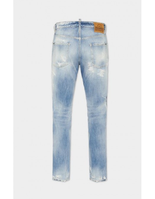 JEANS DSQUARED2,Light jeans super ripped, Cool Guy Fit - S71LB1647D30011470