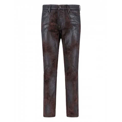 JEANS DSQUARED2, Brushed Waxed Cotton Blend Stretch Denim Cool Guy Jeans JEANS DSQUARED2, Brushed Waxed Cotton Blend Stretch Denim Cool Guy Jeans