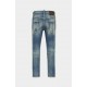 JEANS DSQUARED2, Medium Sandy Wash, Skater Fit, Bleu - S71LB1656S30872470