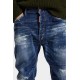 JEANS DSQUARED2, Medium Ripped Wash Cool Guy, Bleumarin - S71LB1668D30010470