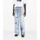JEANS DSQUARED2, Patch blue jeans, Relaxed Fit - S71LB1677D30011470
