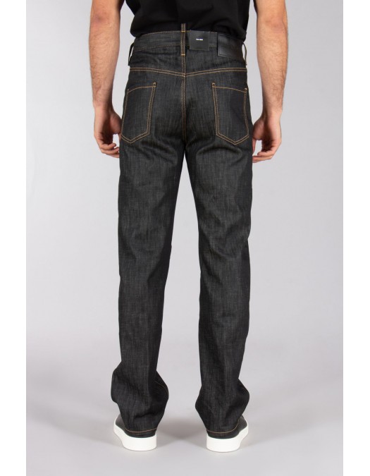 JEANS DSQUARED2, Regular Fit Cotton Stretch Denim 642 Jeans, Negru - S71LB1696S30357900 JEANS DSQUARED2, Regular Fit Cotton Stretch Denim 642 Jeans, Negru - S71LB1696S30357900