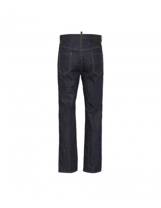 JEANS DSQUARED2, Navy blue, 642 Jeans Fit, Bleumarin - S71LB1697D30011470