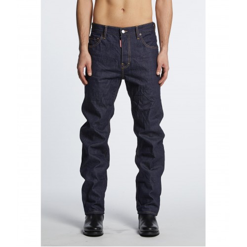 JEANS DSQUARED2, Navy blue, 642 Jeans Fit, Bleumarin JEANS DSQUARED2, Navy blue, 642 Jeans Fit, Bleumarin