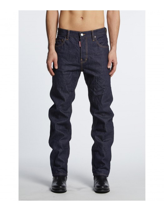 JEANS DSQUARED2, Navy blue, 642 Jeans Fit, Bleumarin - S71LB1697D30011470