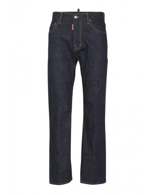 JEANS DSQUARED2, Navy blue, 642 Jeans Fit, Bleumarin - S71LB1697D30011470