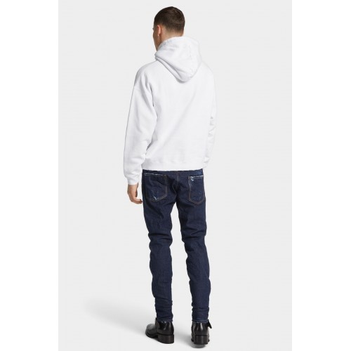 JEANS DSQUARED2, Navy blue, Skater Fit, Bleumarin JEANS DSQUARED2, Navy blue, Skater Fit, Bleumarin