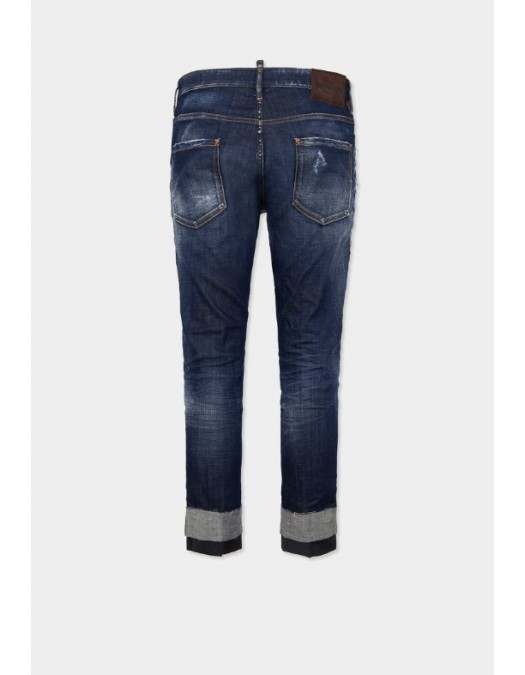 Jeans DSQUARED2, Dark Wash Teddy Jeans - S71LB1716D30010470