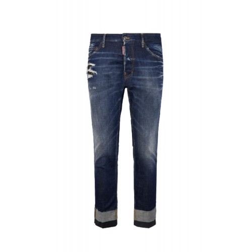 Jeans DSQUARED2, Dark Wash Teddy Jeans