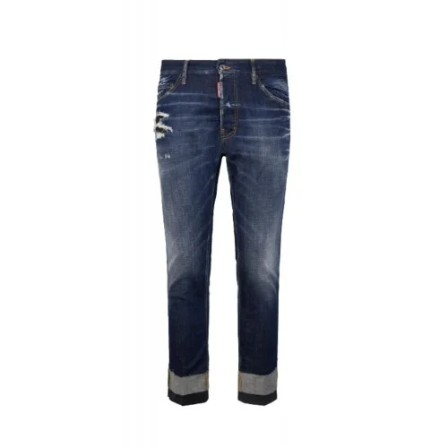 Jeans DSQUARED2, Dark Wash Teddy Jeans