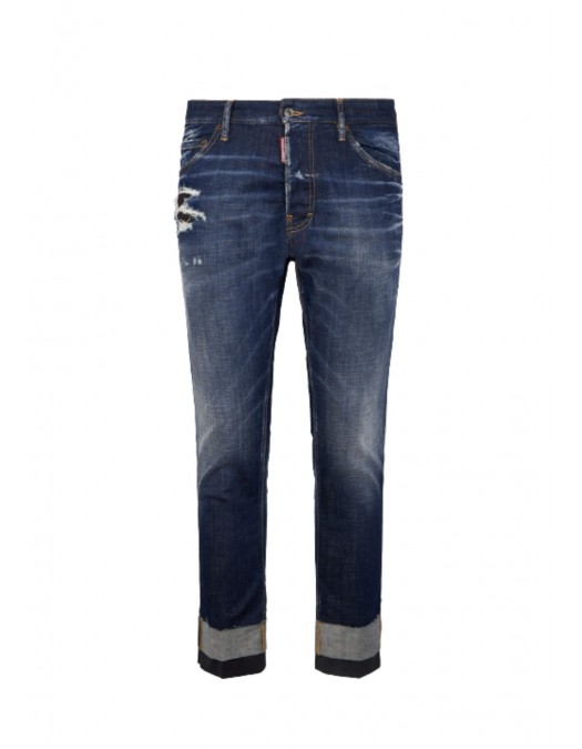 Jeans DSQUARED2, Dark Wash Teddy Jeans - S71LB1716D30010470