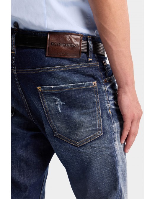 Jeans DSQUARED2, Dark Wash Teddy Jeans - S71LB1716D30010470