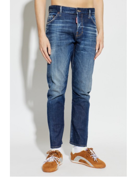 Jeans DSQUARED2, NAVY BLUE 'Slim Twst' jeans - S71LB1719D30010470
