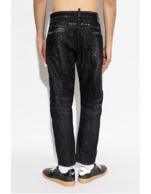 Jeans DSQUARED2, BLACK Jeannsy ‘Bro’ - S71LB1723S30357900