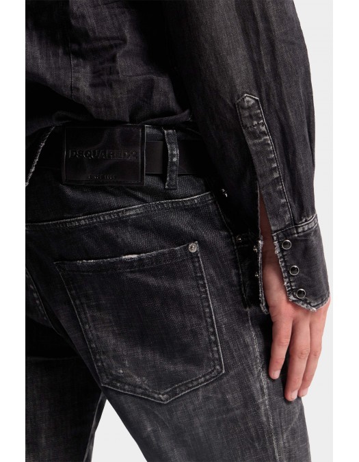 Jeans DSQUARED2, Black Wash Skater Jeans - S71LB1756S30357900