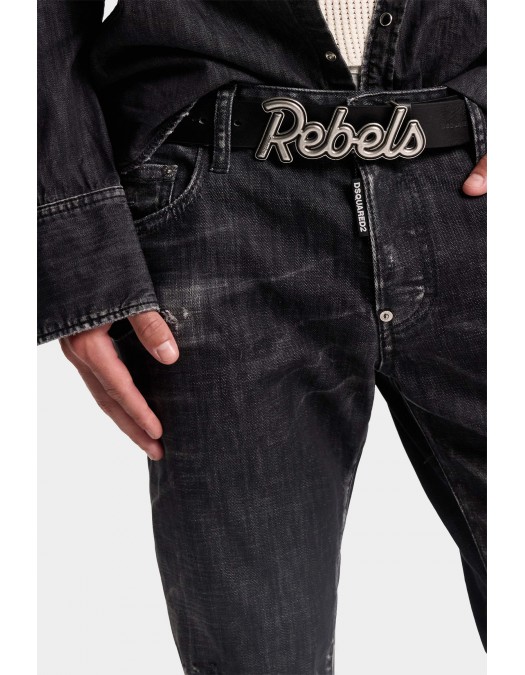 Jeans DSQUARED2, Black Wash Skater Jeans - S71LB1756S30357900