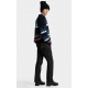 Jeans DSQUARED2, Aviator Biker Zips Jeans, Negru - S71LB1811D30042900