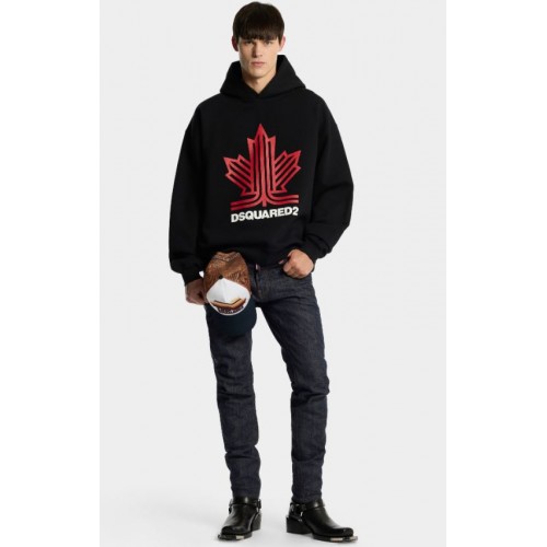Jeans DSQUARED2, Japanese Rinse Denim Teddy Jeans, Bleumarin