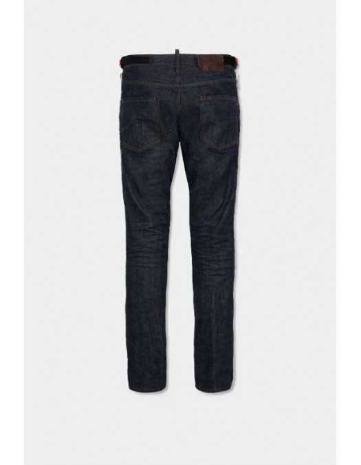 Jeans DSQUARED2, Japanese Rinse Denim Teddy Jeans, Bleumarin - S71LB1816S30485470
