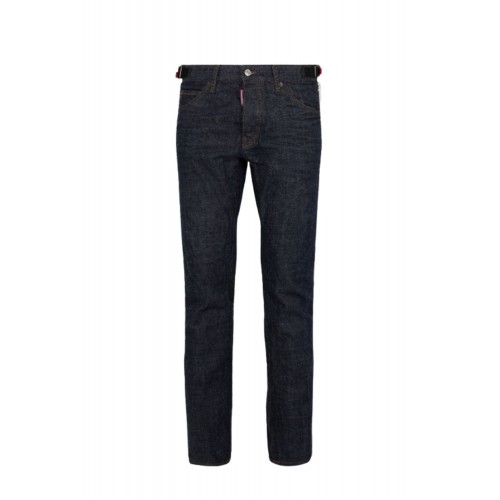 Jeans DSQUARED2, Japanese Rinse Denim Teddy Jeans, Bleumarin