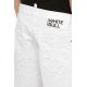 Pantaloni scurti Dsquared2, Full White S71MU0799STN833100 - S71MU0799STN833100