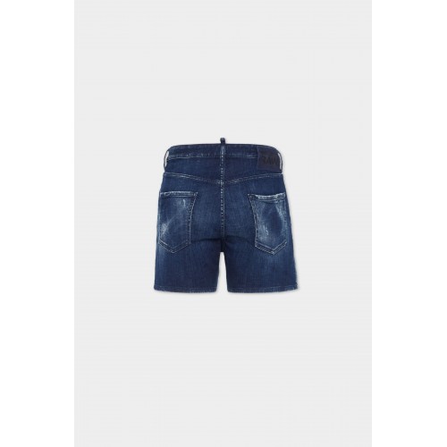 Pantaloni scurtiDSQUARED2, Dark Milky Way Wash Bro Jean Shorts, blue Pantaloni scurtiDSQUARED2, Dark Milky Way Wash Bro Jean Shorts, blue