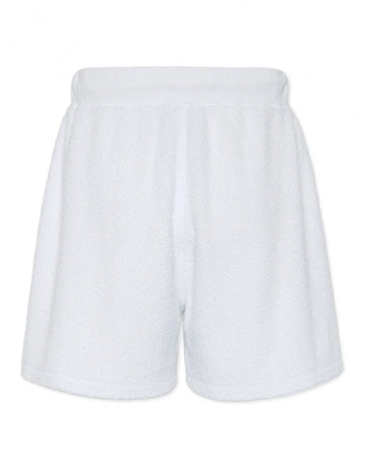 BERMUDE DSQUARED2, Track Shorts, Logo Insert, White - S71MU0850S25140100