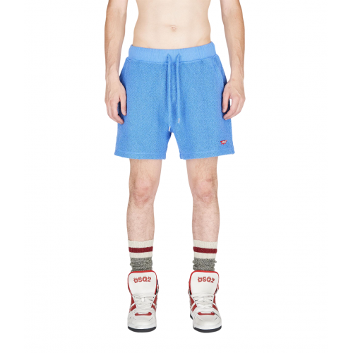 BERMUDE DSQUARED2, Cotton, Cozy Design, Blue