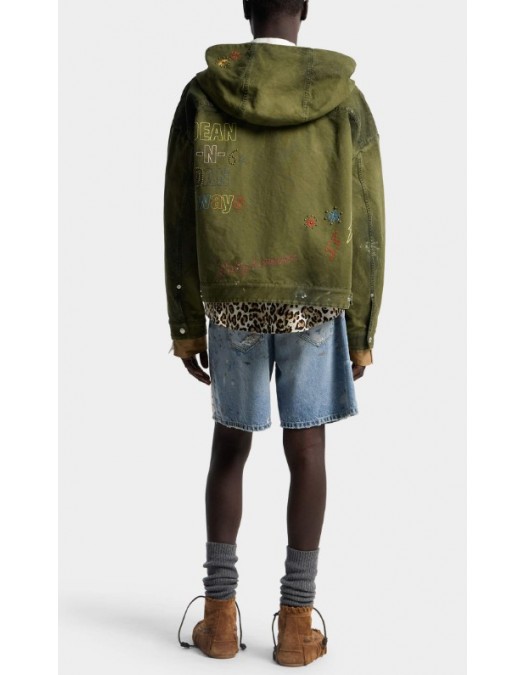 Bermude DSQUARED2, Medium Wash Boxer Shorts - S71MU0882D30040470