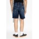 Bermude DSQUARED2, NAVY BLUE ‘Marine’ denim shorts - S71MU0907D30010470
