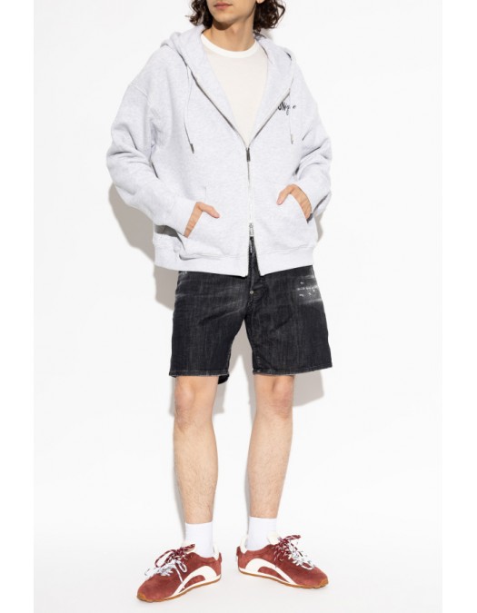 Bermude DSQUARED2,  BLACK ‘Marine’ denim shorts - S71MU0908S30357900