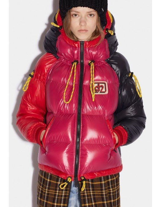 Geaca DSQUARED2, 64TH Peak Sports Puffer Multicolor - S72AM0960S60518961