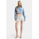 Jacheta DSQUARED2, Light Wash Boxy Jean Jacket - S72AM1132D30038470