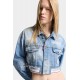 Jacheta DSQUARED2, Light Wash Boxy Jean Jacket - S72AM1132D30038470