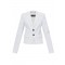 Sacou DSQUARED2,  WEISS Sakko mit abnehmbaren 